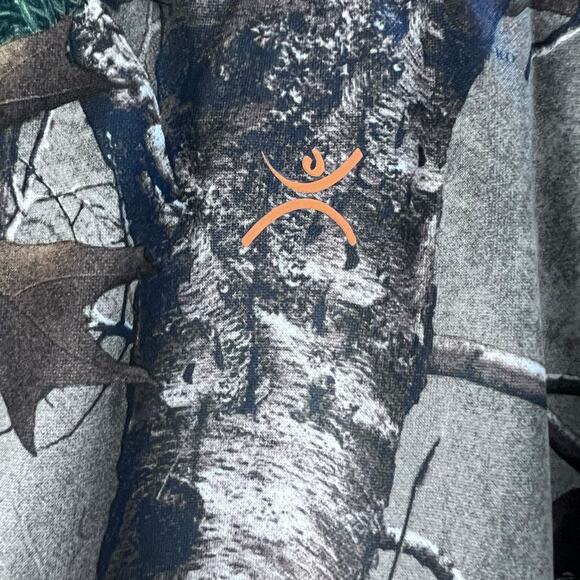 Terramar Break-Up RealTree Camo Hunting Short Sleeve Men's Shirt Size Large - Picture 4 of 6